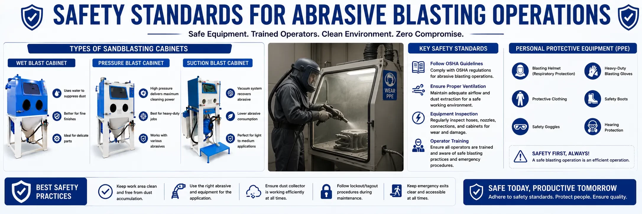 Safety Standards for Abrasive Blasting Operations