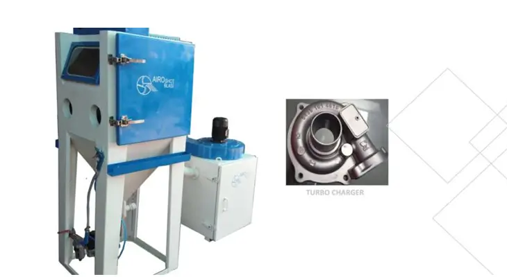 Turbocharger Sand Blasting Cabinet